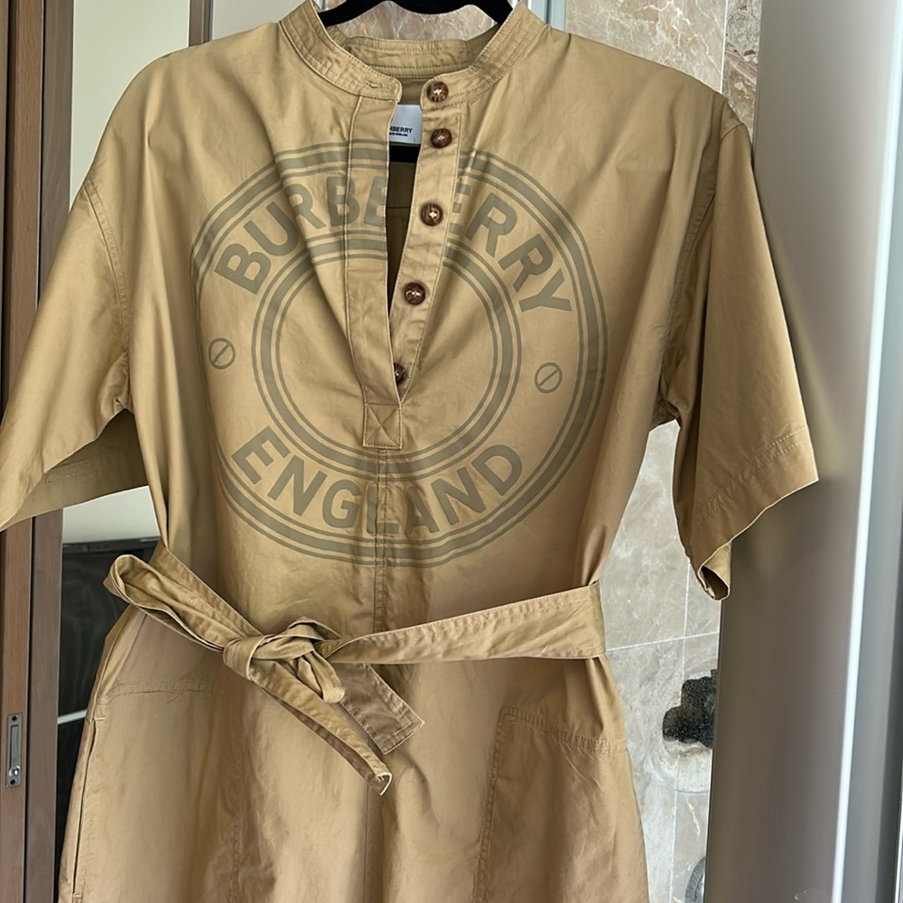 Cotton short sleeves dress